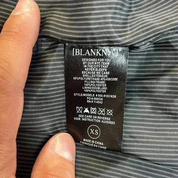 Blank NYC Black Jackets Size XS - Picture 11 of 13